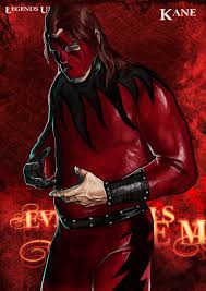 Kane's father, perry, was an amateur boxer, so he named his son after former heavyweight boxing champion evander holyfield. Kane Unleashed By Bardsville On Deviantart Kane Wwe Kane Superhero