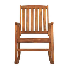 Acacia Wood Patio Outdoor Rocking Chair