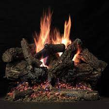 Complete Fireplace Natural Gas Log
