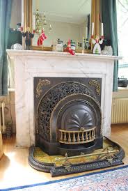 Art Nouveau Fireplace Without Marble