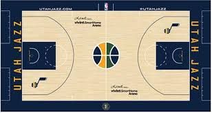 Save 10% on your purchase and take note of jazz basketball in the perfect seats for you. Utah Jazz Playing Surface National Basketball Association Nba Chris Creamer S Sports Logos Page Sportslogos Net