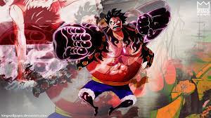 The movie 2.5 baratie arc 2.5.1 the floating restaurant 2.5.2 battle for the baratie 2.6 arlong park arc 2.6.1. Luffy Gear 4 Wallpaper Kingwallpaper By Kingwallpaper Luffy Gear 4 Luffy Anime Mobile