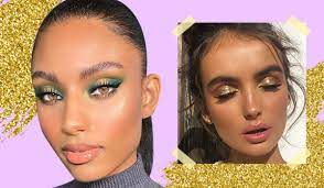 wear gold eyeshadow this party season