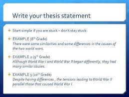Thesis Statement Tutorial  Write a Thesis Statement in   Easy Steps K  Reader