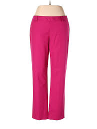 Details About White House Black Market Women Pink Dress Pants 12 Tall