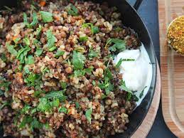 lentils and rice with tvp recipe