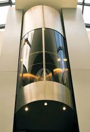 Glass Door Capsule Elevator