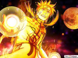 Naruto Shippuden - Naruto Uzumaki, neun Schwänze Chakra-Modus HD  Hintergrundbilder herunterladen - Naruto hintergrundbilder