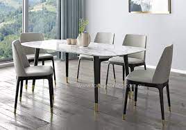 Lexi Marble Top Dining Table Tables