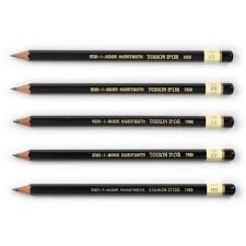 Koh I Noor Toison Dor Professional Graphite Pencil Hb 2b 4b 6b 8b Set Of 5