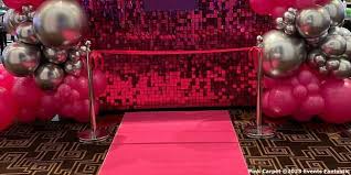 event pink carpet runner for hire
