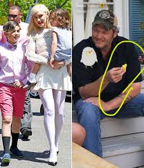 When the singers first met each other on the set of the voice, nobody could have anticipated that the two would end up together. Pics Blake Shelton Gwen Stefani S Easter See Their Egg Hunt With Her Kids Hollywood Life