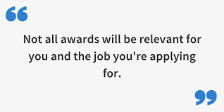 Including Awards Recognitions On Your Resume Resume Com