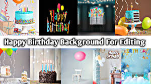birthday background for editing hd