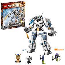 Buy LEGO NINJAGO Legacy Zane's Titan Mech Battle 71738 Ninja Building Toy  (840 Pieces) Online in India. 221523728