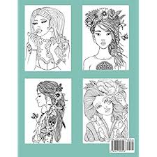 Explore the beautiful and relaxing coloring book of beautiful women featuring 30 drawings of beautiful women, pretty flowers, and gorgeous hairstyles. Buy Beautiful Women Adult Coloring Book Gorgeous Women With Flowers Hairstyles Butterflies Paperback Illustrated August 18 2020 Online In Indonesia 1647900522