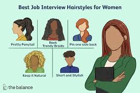 Then finish up with a few to hold up stray hairs and you've got a messy bun. Best Job Interview Hairstyles For Women