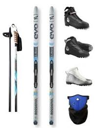 Details About New Rossignol Xc Cross Country Nnn Nis Skis Bindings Boots Poles Package 190cm