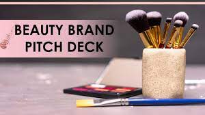 beauty brand pitch deck ppt template