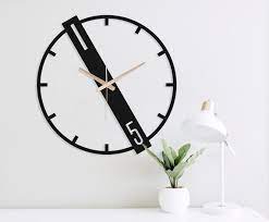 Minimalist Large Wall Clock Modern Wall