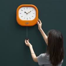 Nordic Style Wall Clock Beech Wood
