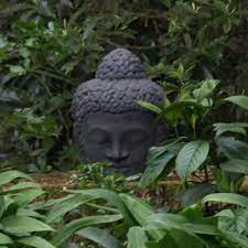 Buddha Head Lge Garden Ornaments