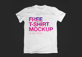 free white t shirt mock up 2023 daily