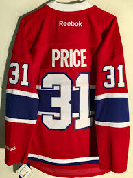 Details About Reebok Premier Nhl Jersey Montreal Canadiens Carey Price Red Sz L