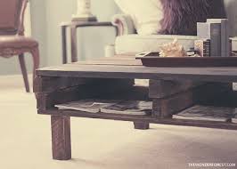 Diy Rustic Pallet Coffee Table Wonder