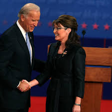 Former vice president joe biden is considered the front runner in the race for the 2020 democratic former vice president joe biden has undergone numerous cosmetic procedures to alter his. Joe Biden S Time In Sarah Palin S Shadow The New York Times