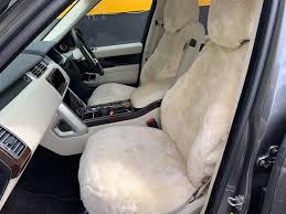 Car Sheepskin Covers Leather Look