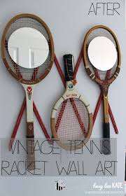 29 tennis racket crafts ideas tennis