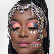 miami carnival makeup deposit face