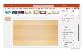 edit background graphics in powerpoint
