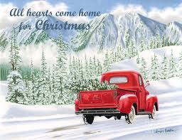 50% off with code dreamdetails. All Hearts Come Home For Christmas Cards Painting By Sarah Batalka
