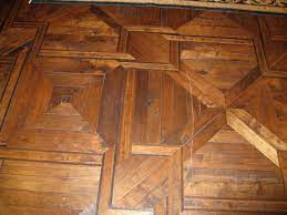 custom parquet wood floor install