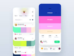 Complexity can be easily countered with a positive user interface. Color Hunt Mobile App Part 2 App App Design Mobile App Design