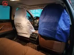 China Fabric And Airline Headrest Cover