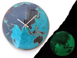 oversized wall clock globe clock for