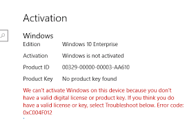 You find your windows 10 os is not activated and you lost the product key? Windows 10 Build 1703 Enterprise Is Not Activated After Sysprep