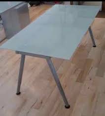 ikea glass table top desk off 71