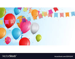 bunting flags vector image