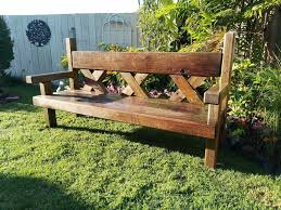 Hand Made Rustic Cedar Garden Bench