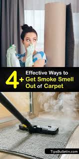 getting rid of smoke smell in carpeting