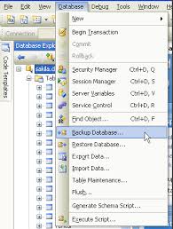 schedule mysql server database backups