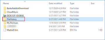 backup files d