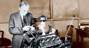 henry ford introduces the 1932 v8