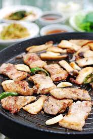 Dish out and serve immediately with steamed rice. Samgyupsal Gui Grilled Pork Belly Korean Bapsang