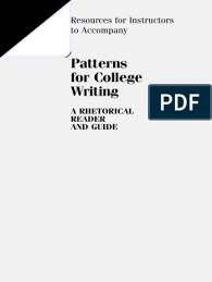 Be the first one to write a review. Patterns For College Writing A Rhetorical Reader And Guide 9th Edition Essays Reading Comprehension