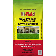 hi yield premium lawn fertilizer new process 20 lbs